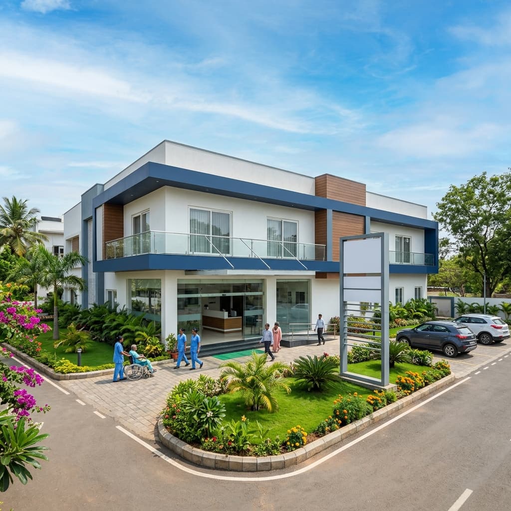 Rehabilitation centre facility exterior